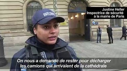 Notre-Dame: sauver les oeuvres, "une mission exceptionnelle"