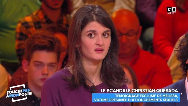 VIDEO. J’ai mis un an à aller porter plainte, j’avais peur que personne me croit , Mélissa, victime présumée de Christian Quesada, témoigne