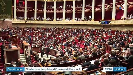 Grand débat : les pistes retenues par Emmanuel Macron