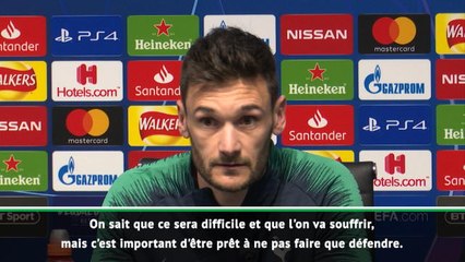 Quarts - Lloris : "Ne pas faire que défendre"