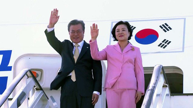 문 대통령, 투르크메니스탄 도착...중앙아 3국 순방 시작 / YTN