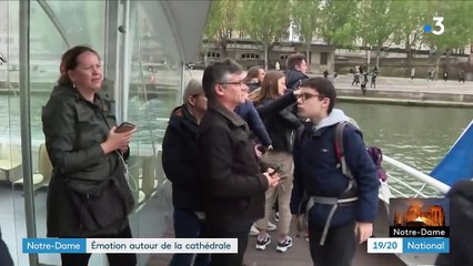 Incendie de Notre-Dame de Paris : émotion autour de la cathédrale