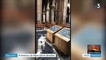 Incendie de Notre-Dame de Paris : les images de l'intérieur détruit