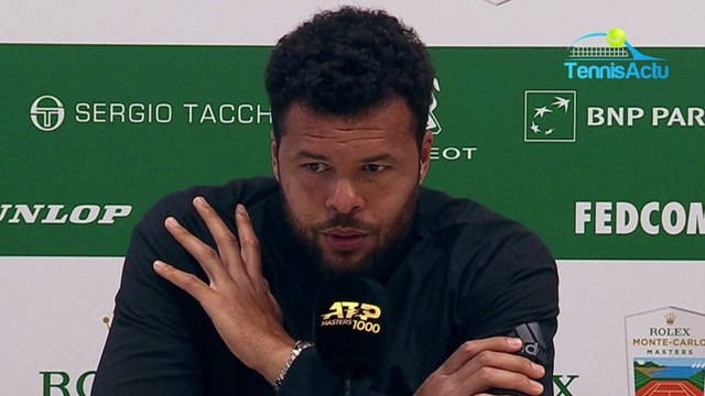 ATP - Rolex Monte-Carlo 2019 - Jo-Wilfried Tsonga a abandonné : Je prends mon mal en patience