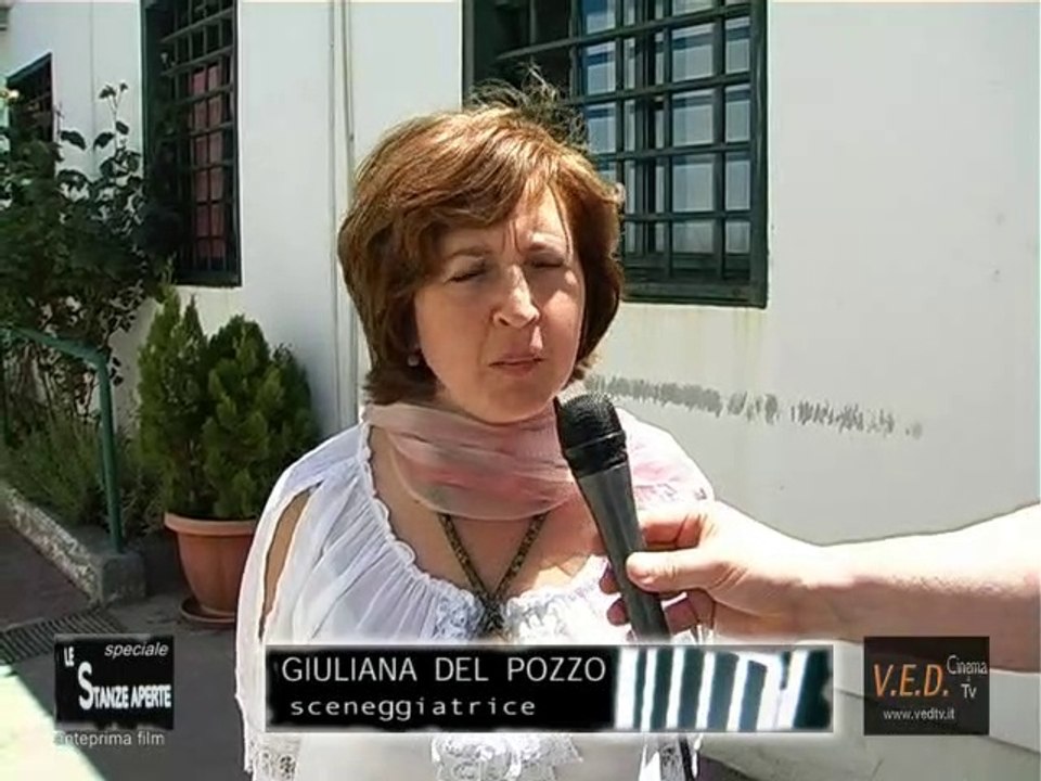 GIULIANA DEL POZZO - Sceneggiatrice del film LE STANZE APERTE