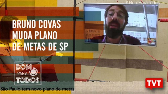 Bruno Covas muda plano de metas de SP; mudança é considerada ilegal