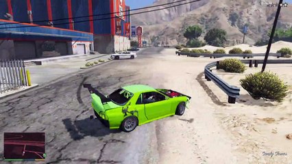 GTA V Police Chase - Drift Missile