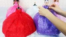 Disney Moana Reine Elsa Anna Poupée Barbie Robe Et des Vêtements de boneca vestido e roupasバービーエルサ人形 ドレス服