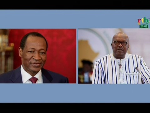 RTB/Communiqué du porte parole du gouvernement - Mr Blaise Compaoré écrit au Président de la république Roch Marc Christian Kaboré