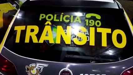 Após atropelar mulher, homem é preso por embriaguez