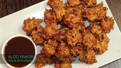 ALOO PAKORA *COOK WITH FAIZA*