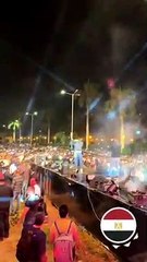 شاهد.. الطلاب يتفاعلون مع محمد حماقى بحفله فى جامعة القاهرة