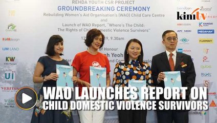 WAO launches 'Where's the Child? The Rights of Child Domestic Violence Survivor' report