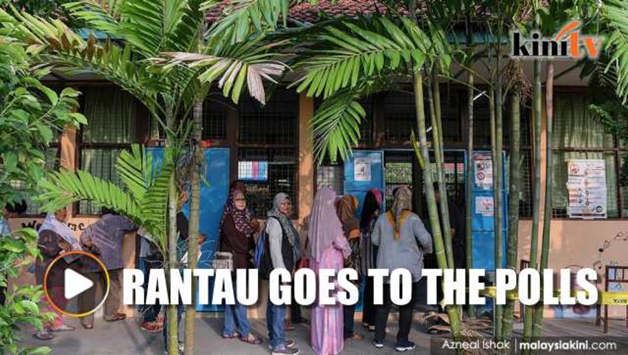 Polling day kicks off in Rantau
