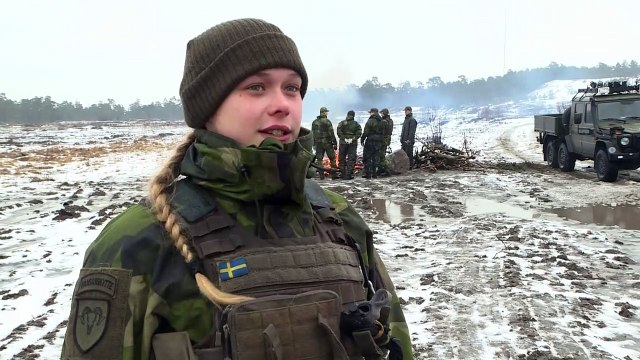 Amid worries over Russia, Sweden returns troops to Baltic island