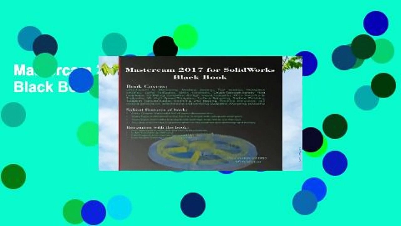 Mastercam 2017 for SolidWorks Black Book