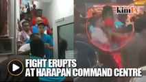 Fight erupts at Harapan command centre following news of defeat