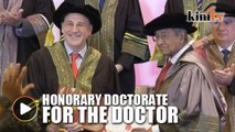 Dr Mahathir conferred honorary doctorate