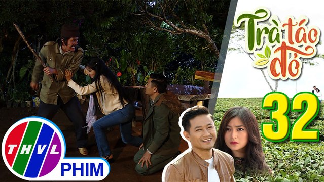 THVL | Trà táo đỏ - Tập 32[5]: Ông Trung lại đánh đuổi Hiếu mặc cho con gái mình cầu xin