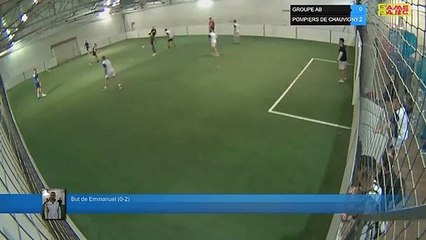 But de Emmanuel (0-2) - GROUPE AB  Vs POMPIERS DE CHAUVIGNY  - 16/04/19 20:00 - LIGUE 2