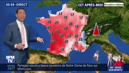 Une journée qui s'annonce estivale .. tout comme le reste du week-end