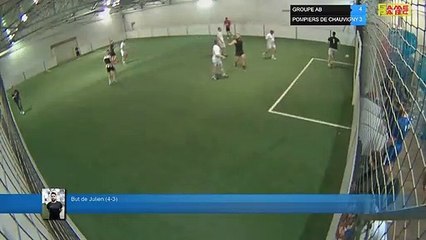 But de Julien (4-3) - GROUPE AB  Vs POMPIERS DE CHAUVIGNY  - 16/04/19 20:00 - LIGUE 2