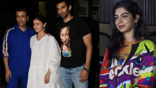 Kalank Screening: Alia Bhatt, Varun Dhawan Khushi Kapoor & others attend | FilmiBeat