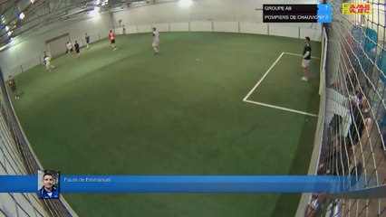 Faute de Emmanuel - GROUPE AB  Vs POMPIERS DE CHAUVIGNY  - 16/04/19 20:00 - LIGUE 2