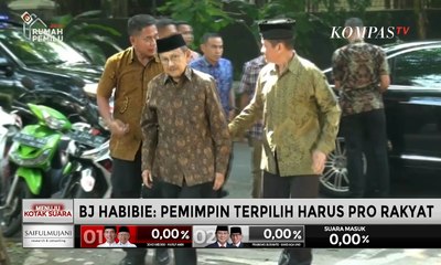 BJ Habibie: Pemimpin Terpilih Harus Pro Rakyat