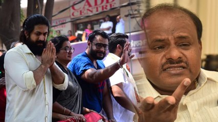 Lok Sabha Elections 2019 : ಮಂಡ್ಯದ ದಿಗ್ಗಜರ ಭಾಷಣ ಕೇಳಿದ ಎಚ್‍ಡಿಕೆ