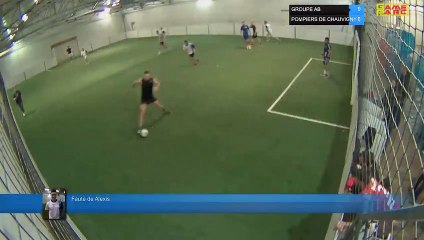Faute de Alexis   - GROUPE AB  Vs POMPIERS DE CHAUVIGNY  - 16/04/19 20:00 - LIGUE 2