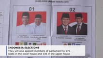 Polling stations open in Indonesia for world's largest single-day election