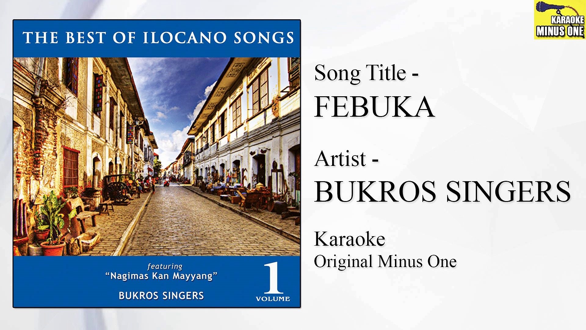 Bukros Singers - Febuka (Original Minus One)