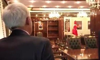 Mızraklı, kayyımın yaptırdığı lüks odayı paylaştı