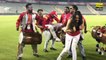 Preeti zinta And Chris Gayle Started Doing Bhangra After 3 Continue Wins Kxip win Celebration