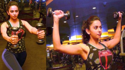 Rakul Preet Singh GYM Workout Videos - Health And Fitness - Bollywood Actress