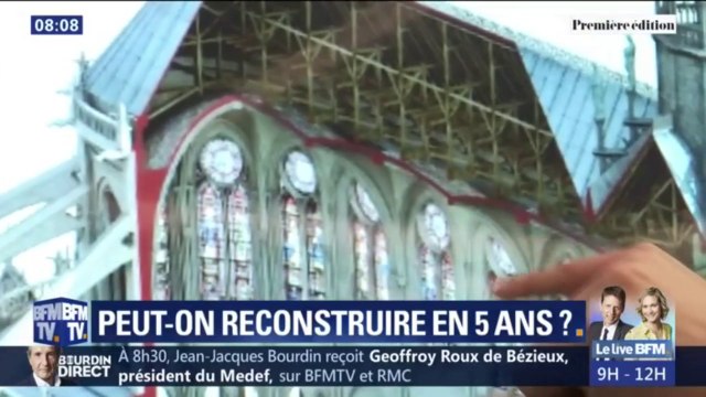 Notre-Dame pourrait-elle être reconstruite en 5 ans, comme le souhaite Emmanuel Macron?
