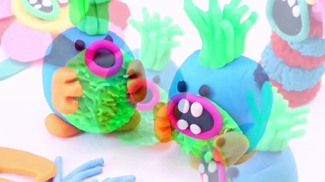 Learn How to Make Bird From Play-Doh Trolls fll mvie Craft Videos For Kids Crafty Kids