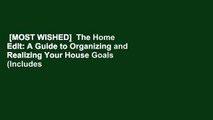 [MOST WISHED]  The Home Edit: A Guide to Organizing and Realizing Your House Goals (Includes