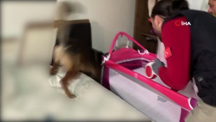 Bebek beşiğinden 7 kilo uyuşturucu çıktı