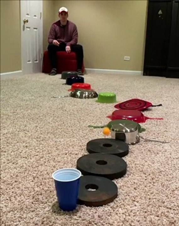 Lucky Thirteen Bounce Trick Shot