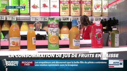 Dupin Quotidien : La consommation de jus de fruits en baisse - 17/04