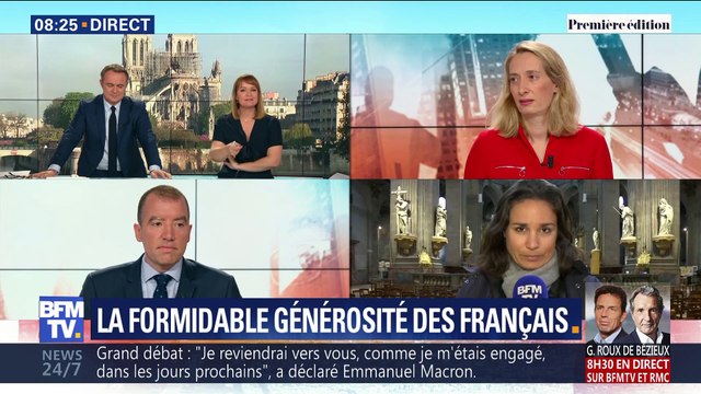 Reconstruction de Notre-Dame: la formidable générosité des Français