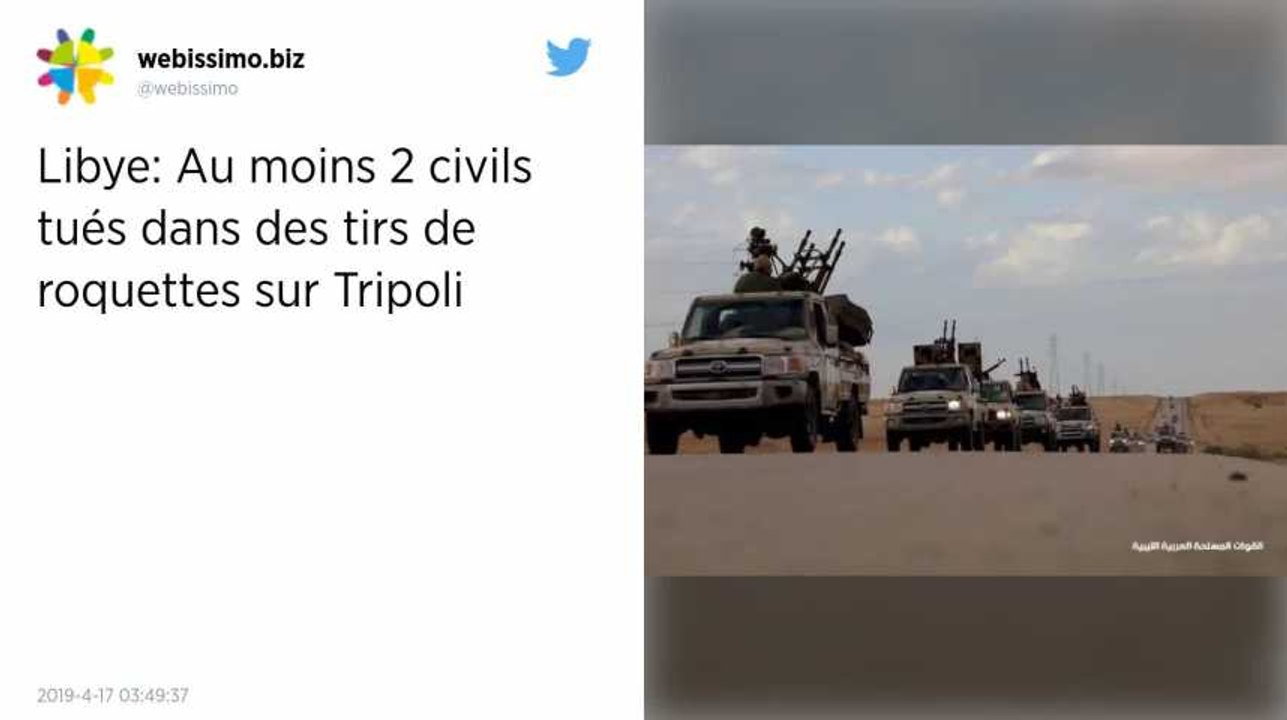 Libye. Au moins deux civils tués dans des tirs...