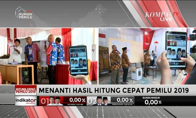 下载视频: 15.00 WIB, Litbang Kompas Umumkan Hasil Hitung Cepat Pemilu 2019