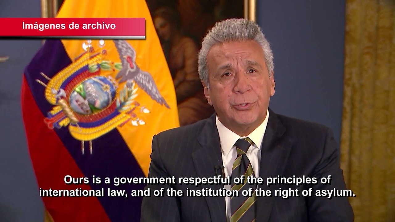 Moreno: Assange trataba a trabajadores de embajada como sirvientes
