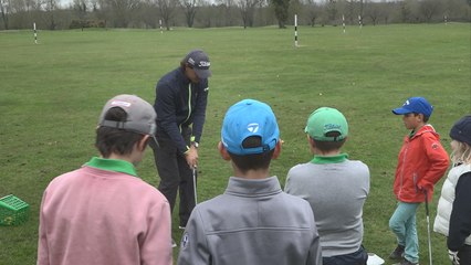 Mon école de Golf : exemple de l'organisation d'une séance à l'Île d'Or