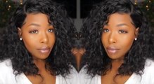 Doubleleafwig-Start to Finish- How to Customize a Big Wig Cap, 6 inch parting, Natural Curly Hair
