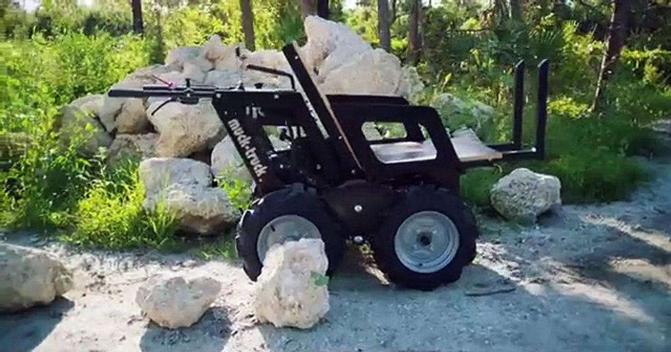 Introducing "H-Max" Hydraulic Tipping Powered Wheelbarrow