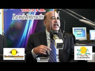 Bautista Rojas Gomez "En tema de cólera no estamos equivocado" elsoldemañana, Zolfm.com